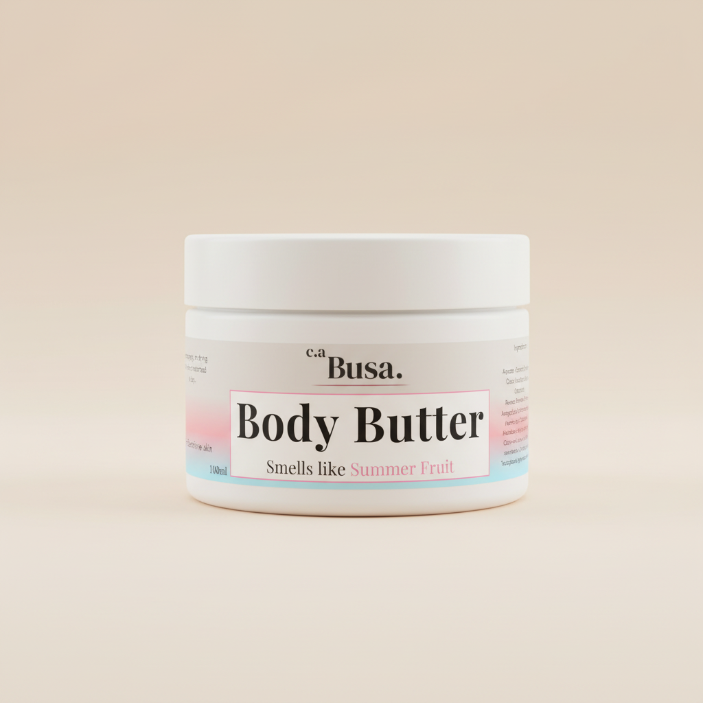 c.aBusa Body Butter - Finished Product