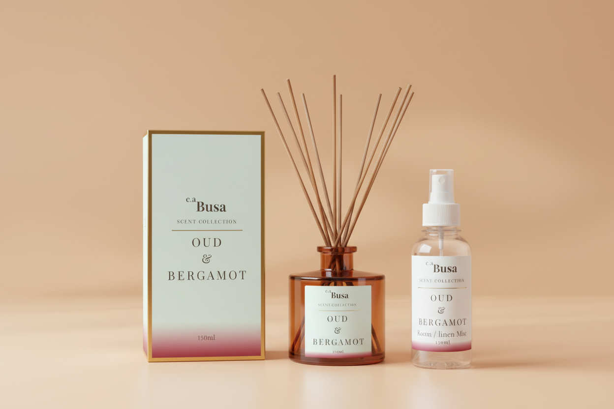 Oud & Bergamot Bundle Shot