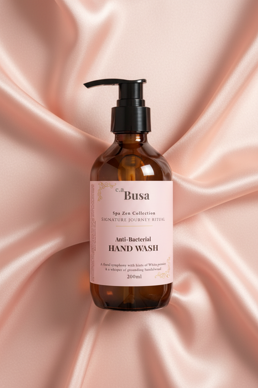 c.aBusa Anti-Bacterial Hand Wash – White Peonies & Sandalwood