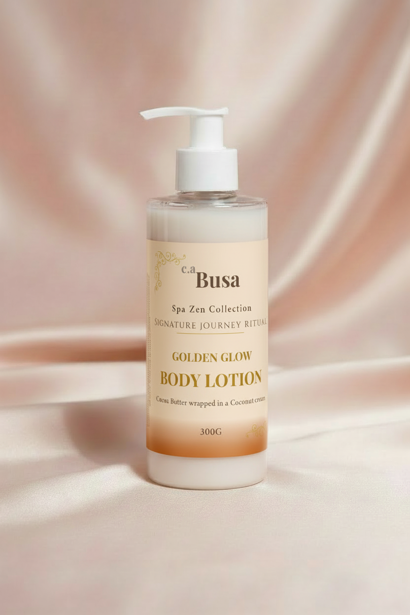 c.aBusa Golden Glow Body Lotion – Label Swap