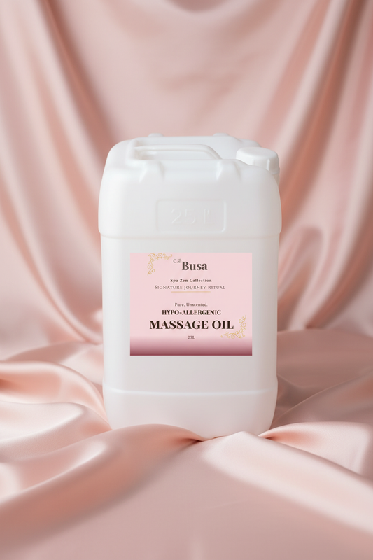 c.aBusa Massage Oil 25L – Lifestyle Studio Shot