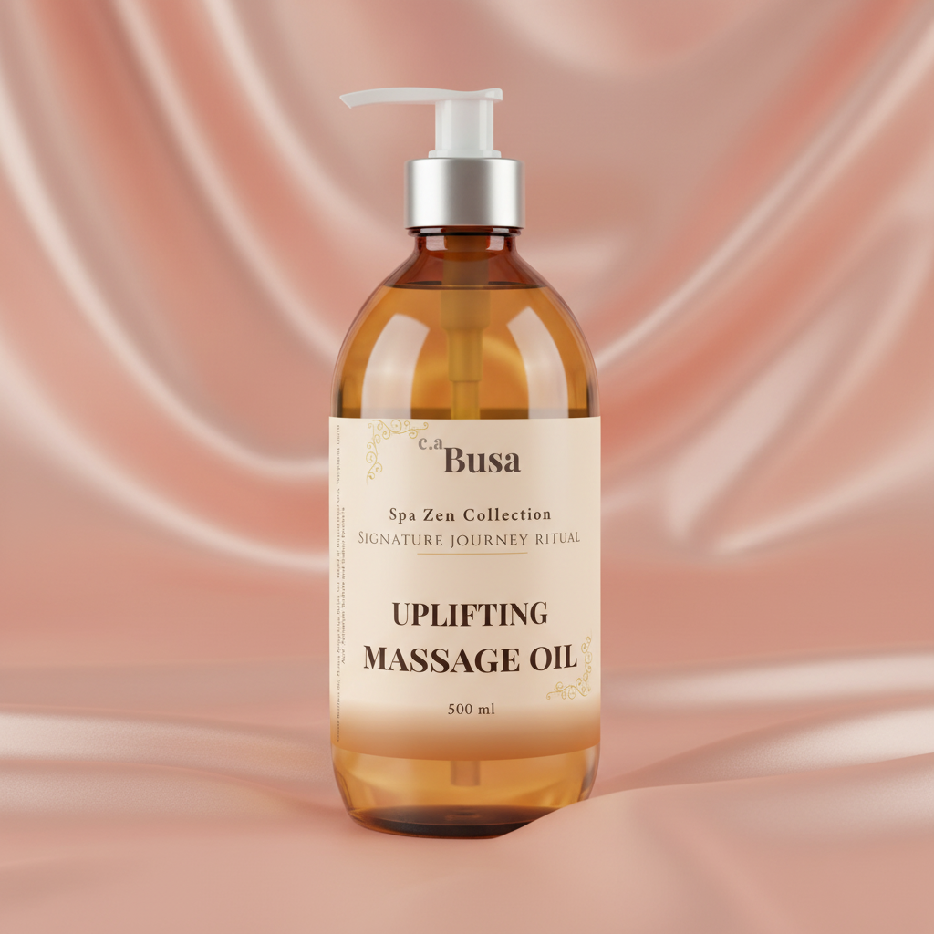 c.aBusa Uplifting Massage Oil - Silver Pump