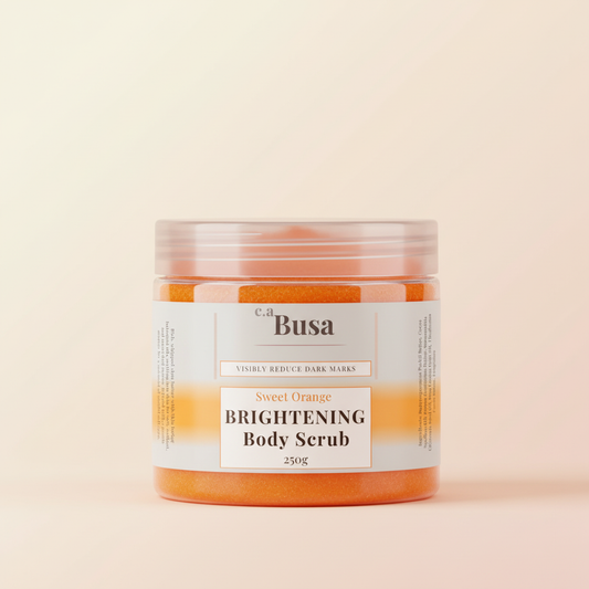 Sweet Orange Brightening Body Scrub - 50% Fill