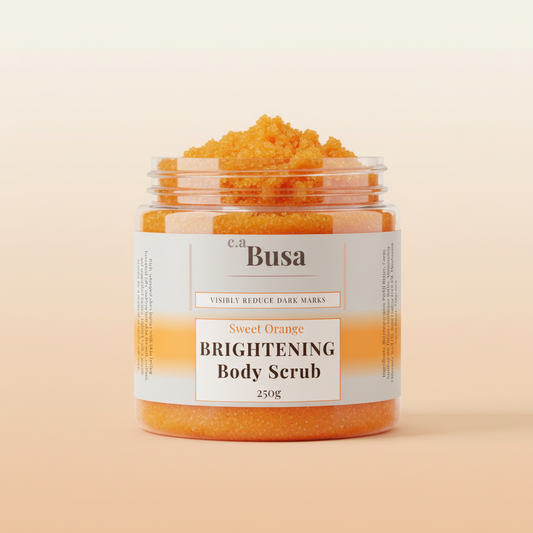 Sweet Orange Brightening Body Scrub - Citrus Orange